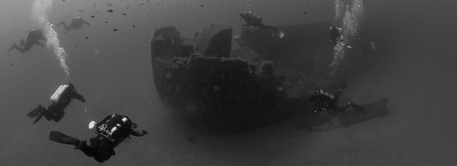 Wreck diving - Bettolina Sestri © Portofino Divers
